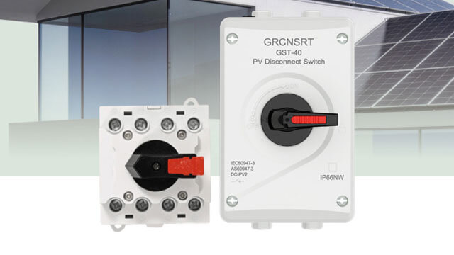 Instruction Manual for GST-40 Series PV  Disconnect Switch