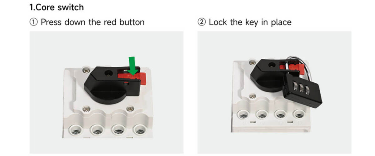 Instruction Manual for GST-40 Series PV Disconnect Switch (9)